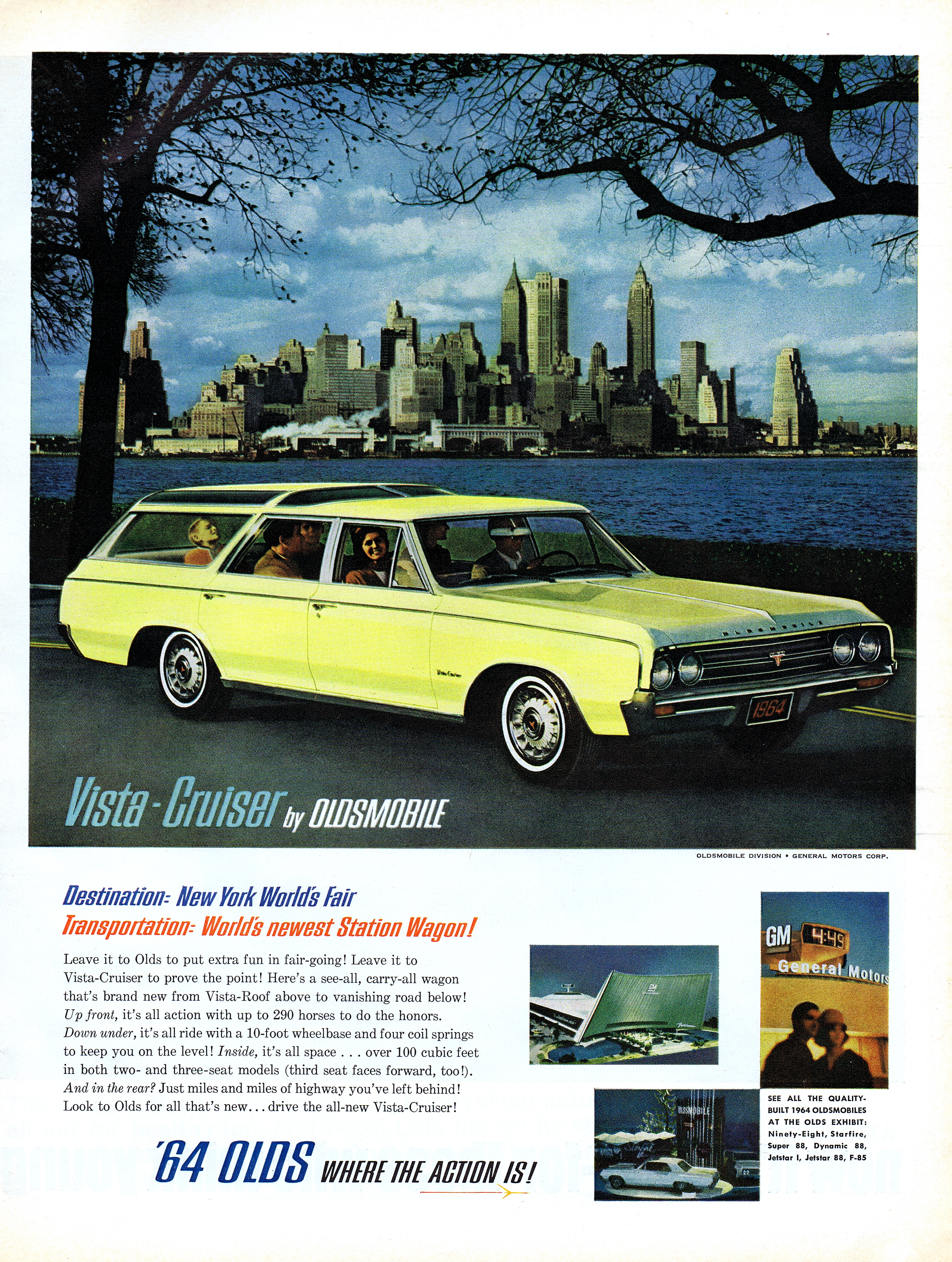 1964 Oldsmobile Auto Advertising